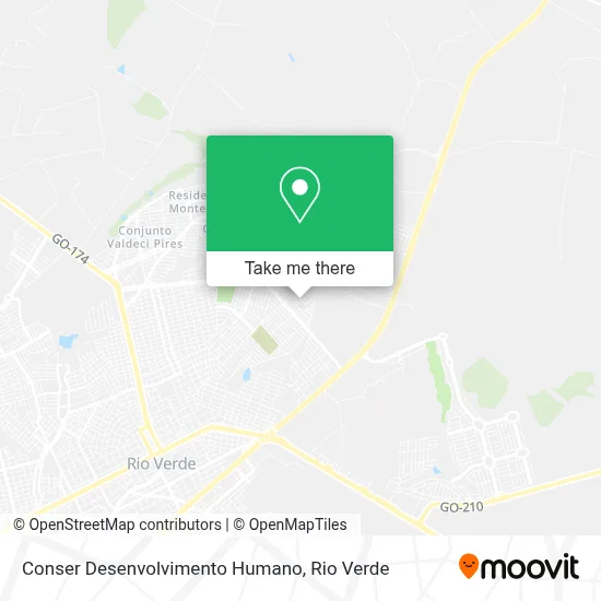 Conser Desenvolvimento Humano map