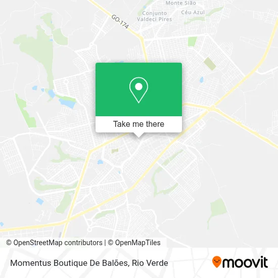 Momentus Boutique De Balões map