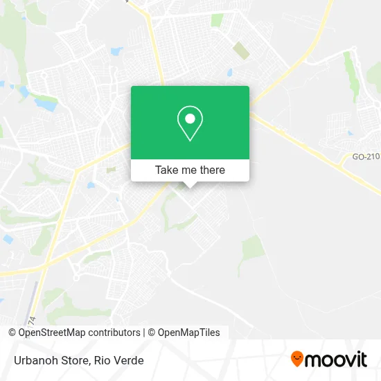 Urbanoh Store map