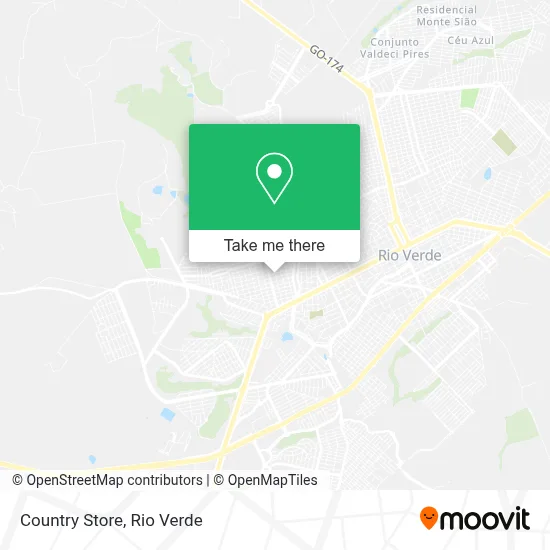 Country Store map