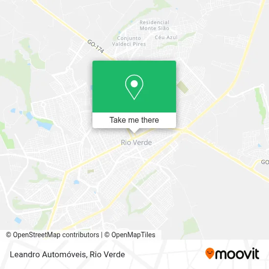 Leandro Automóveis map