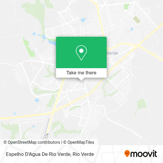 Espelho D'Agua De Rio Verde map