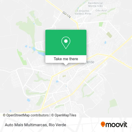 Auto Mais Multimarcas map