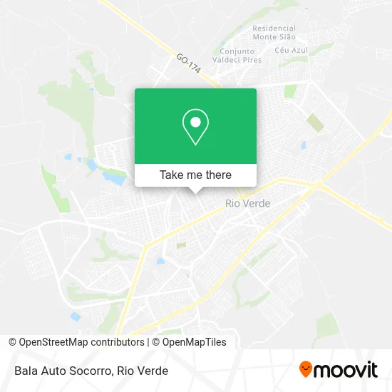 Bala Auto Socorro map