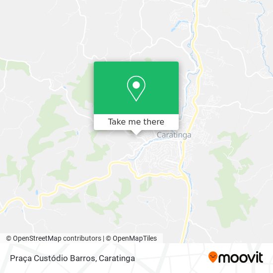Praça Custódio Barros map