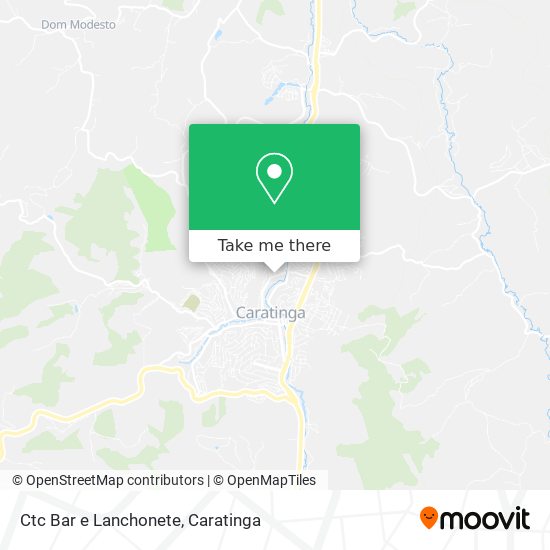 Ctc Bar e Lanchonete map