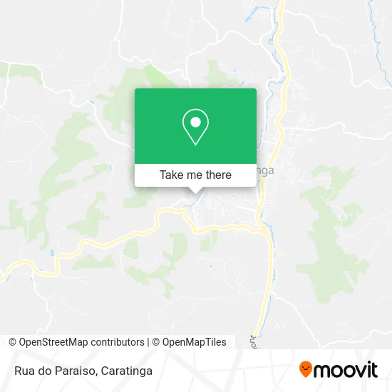 Rua do Paraiso map