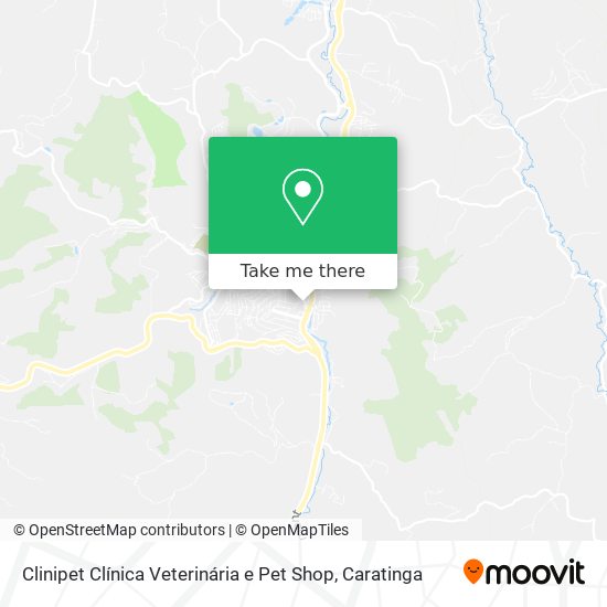 Mapa Clinipet Clínica Veterinária e Pet Shop