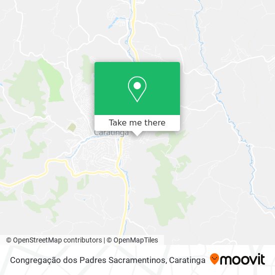Congregação dos Padres Sacramentinos map