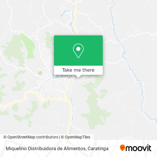 Miquelino Distribuidora de Alimentos map