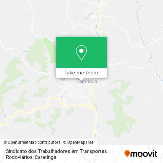 Mapa Sindicato dos Trabalhadores em Transportes Rodoviários