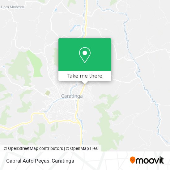 Cabral Auto Peças map