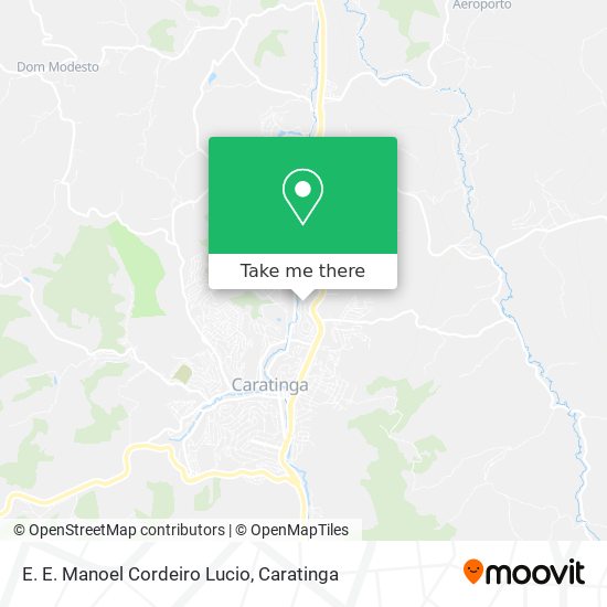 E. E. Manoel Cordeiro Lucio map
