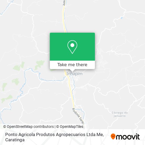 Ponto Agricola Produtos Agropecuarios Ltda Me map
