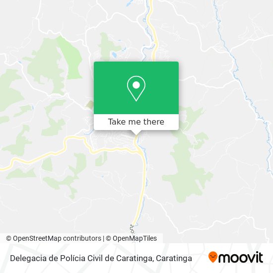 Delegacia de Polícia Civil de Caratinga map