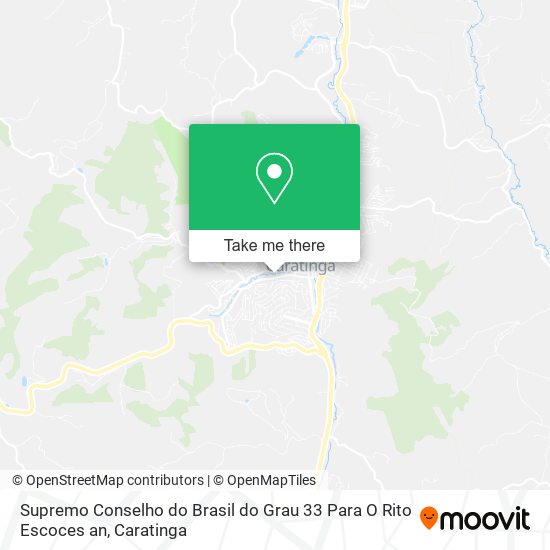 Mapa Supremo Conselho do Brasil do Grau 33 Para O Rito Escoces an