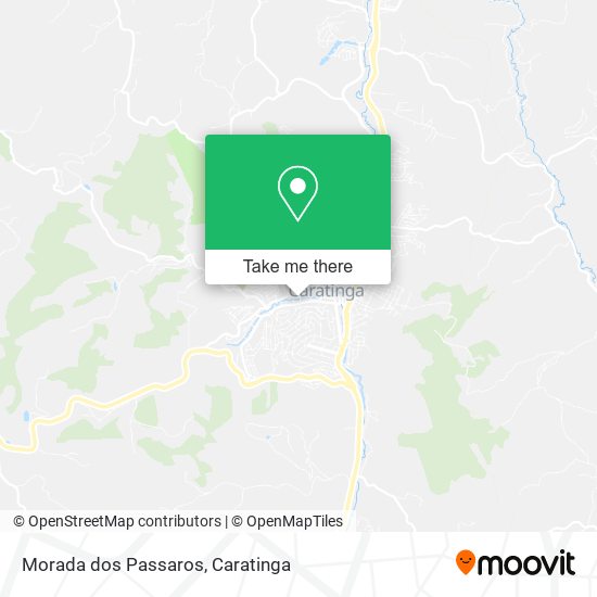 Morada dos Passaros map