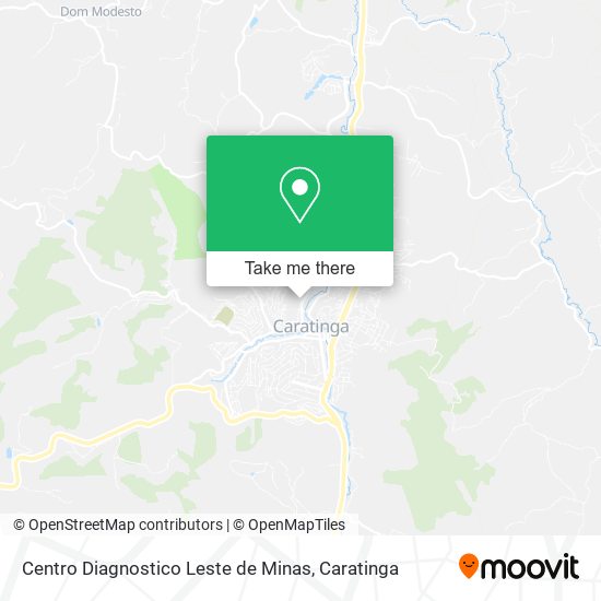 Centro Diagnostico Leste de Minas map