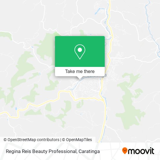 Regina Reis Beauty Professional map