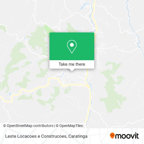 Leste Locacoes e Construcoes map