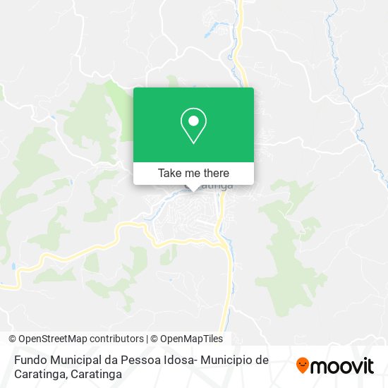 Fundo Municipal da Pessoa Idosa- Municipio de Caratinga map