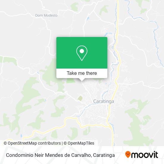 Mapa Condominio Neir Mendes de Carvalho