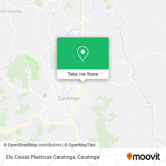 Mapa Elo Caixas Plasticas Caratinga