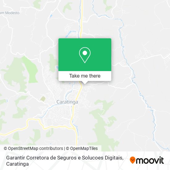 Garantir Corretora de Seguros e Solucoes Digitais map