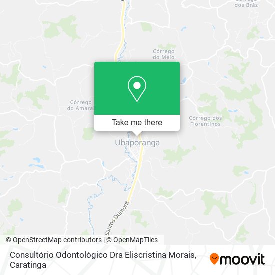 Mapa Consultório Odontológico Dra Eliscristina Morais