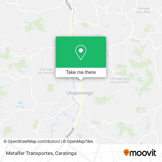 Mapa Metalfer Transportes