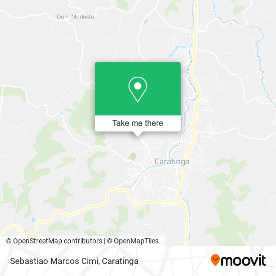 Sebastiao Marcos Cimi map