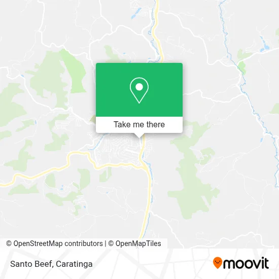 Santo Beef map
