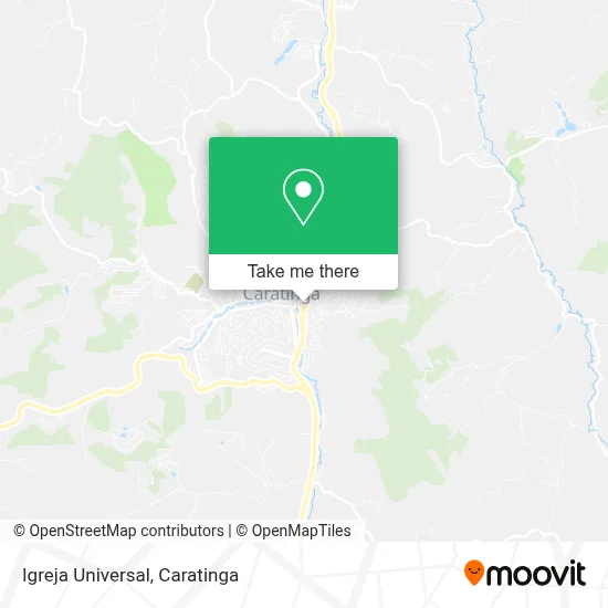Igreja Universal map