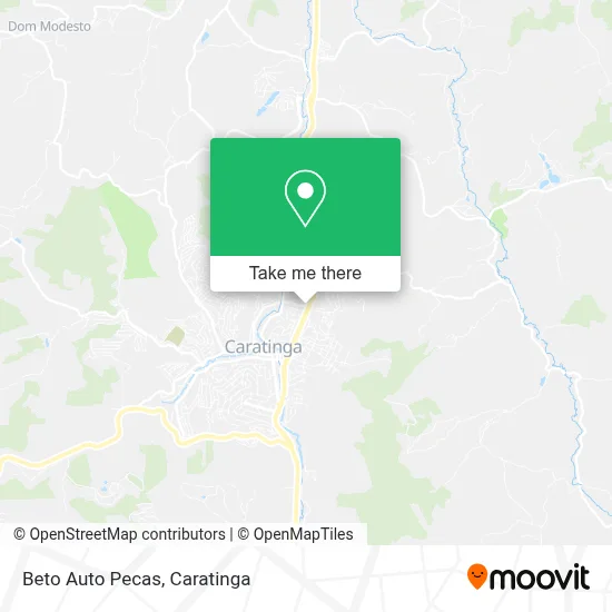 Beto Auto Pecas map