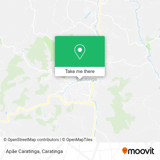 Apãe Caratinga map