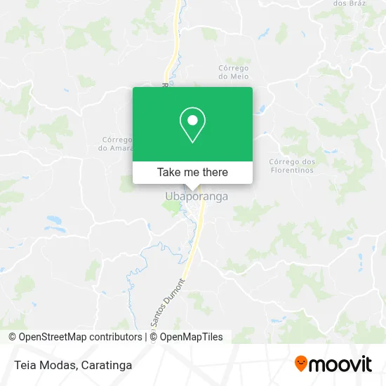 Teia Modas map