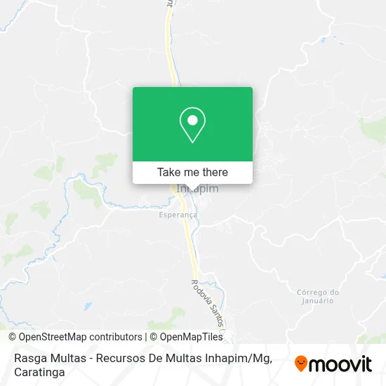 Rasga Multas - Recursos De Multas Inhapim / Mg map