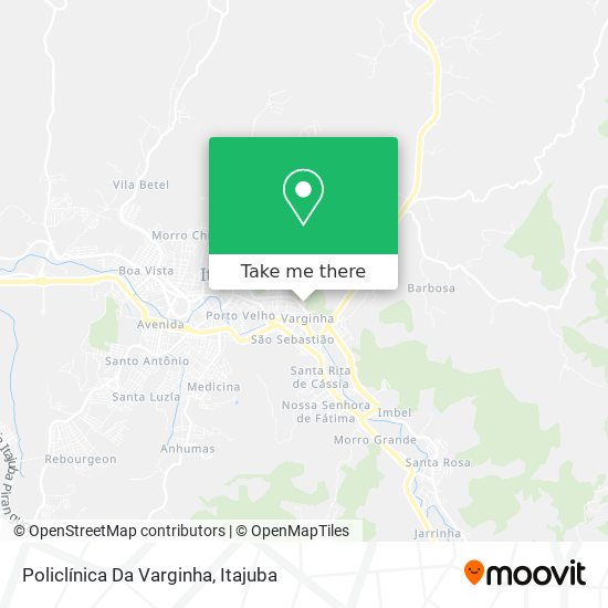 Policlínica Da Varginha map