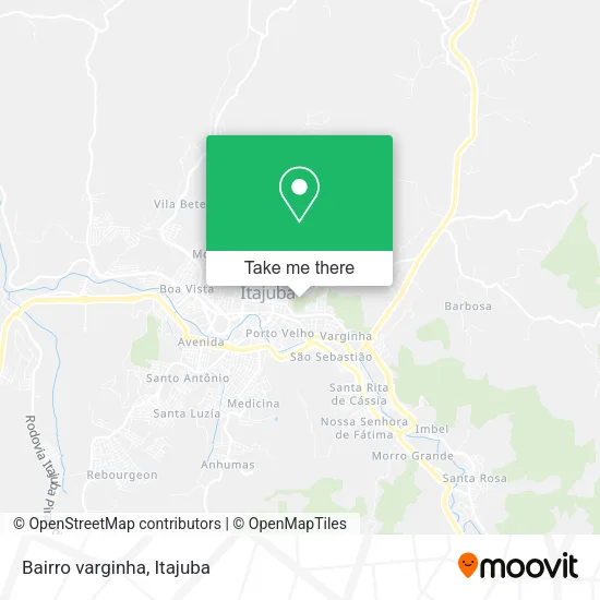 Bairro varginha map