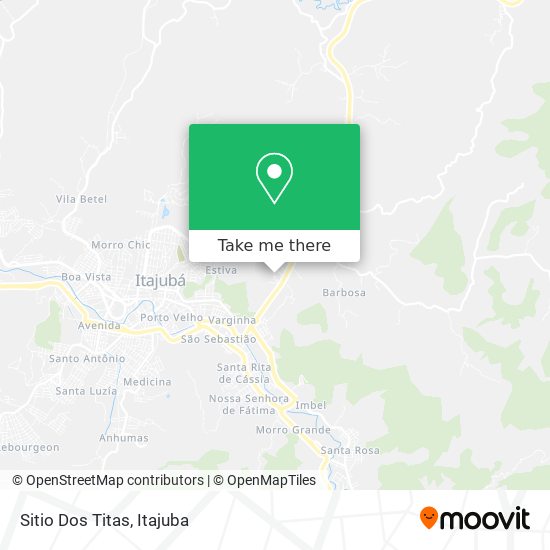 Sitio Dos Titas map