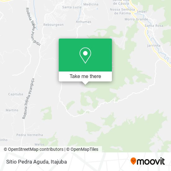 Sítio Pedra Aguda map