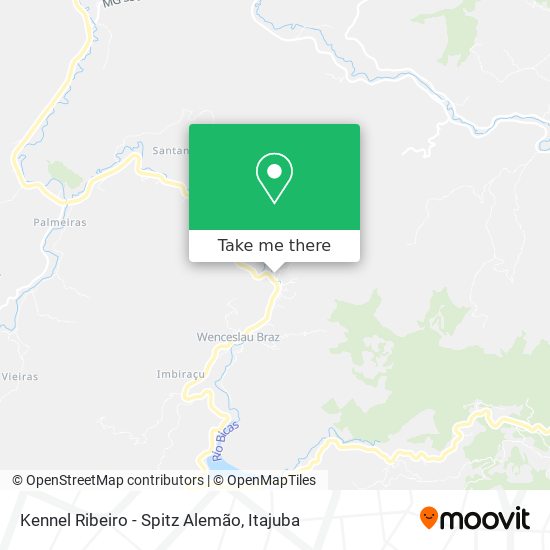 Kennel Ribeiro - Spitz Alemão map