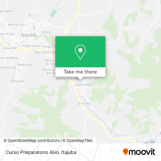 Curso Preparatorio Alvo map