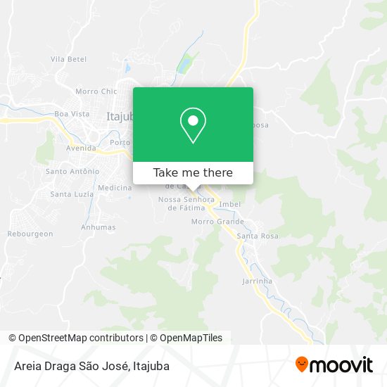 Areia Draga São José map
