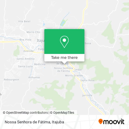 Nossa Senhora de Fátima map