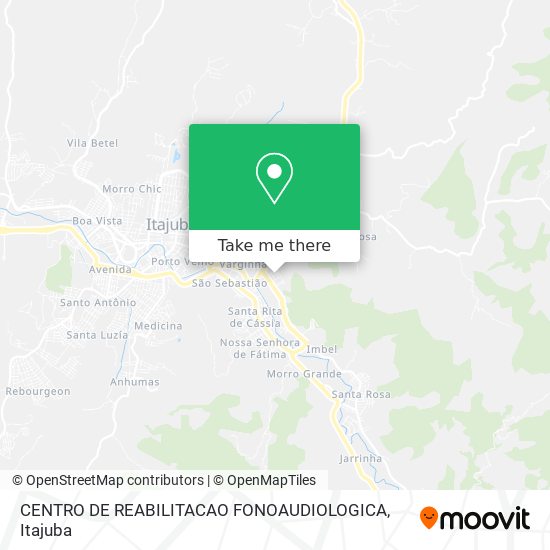 Mapa CENTRO DE REABILITACAO FONOAUDIOLOGICA