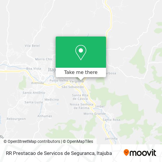 Mapa RR Prestacao de Servicos de Seguranca