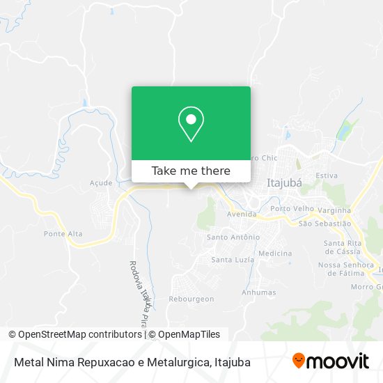 Metal Nima Repuxacao e Metalurgica map