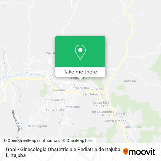 Gopi - Ginecologia Obstetricia e Pediatria de Itajuba L map