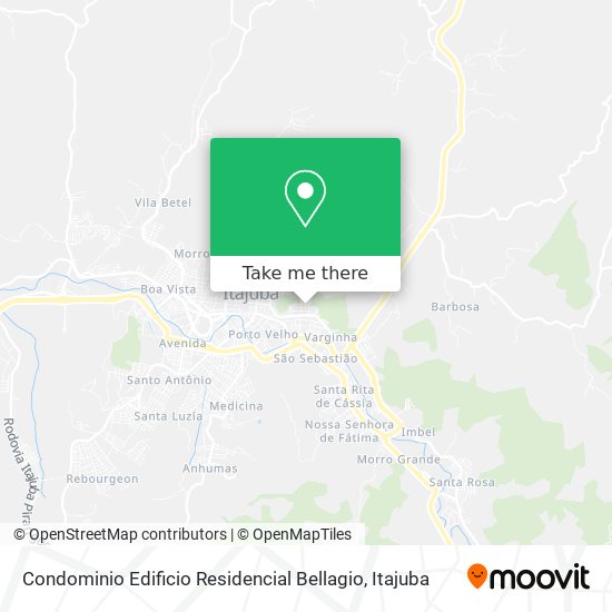 Condominio Edificio Residencial Bellagio map